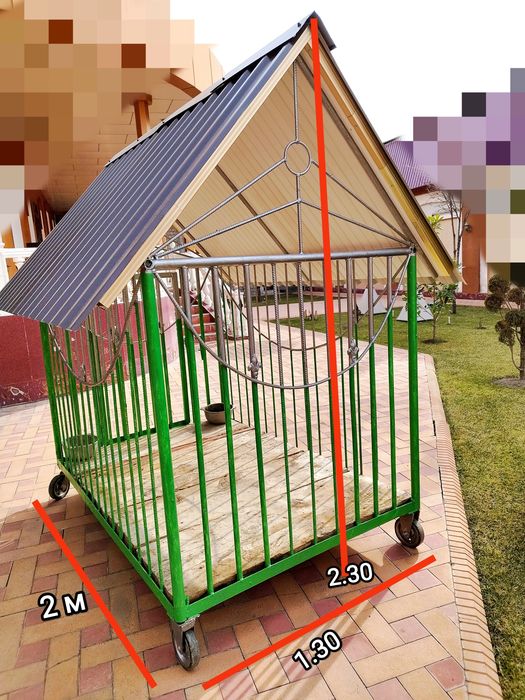 ИТ ва бошка хайвонлар учун оригинал кафас