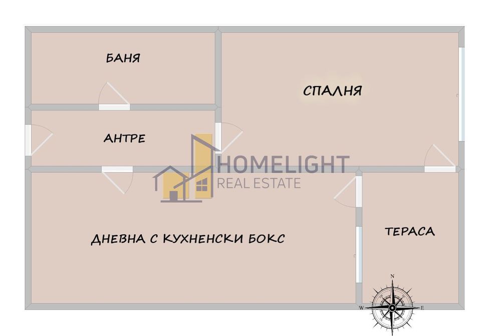 Двустаен апартамент в кв. Овча купел
