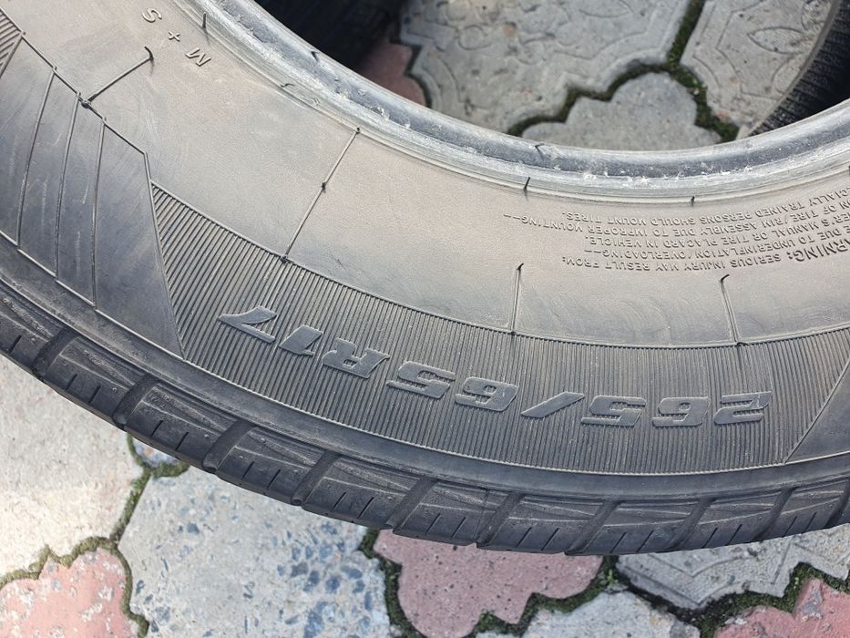 Продам шины 265/65/17 летний