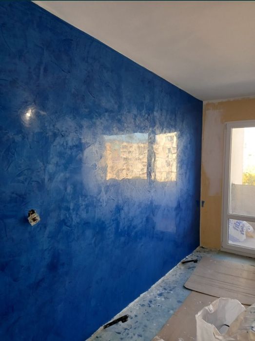 Лепене на плочки.Микроцимент.Декоративни и венециански мазилки.