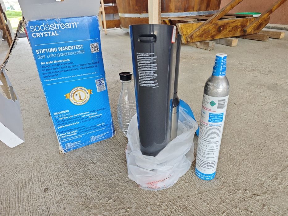 Pachet Complet SodaStream Crystal Titan