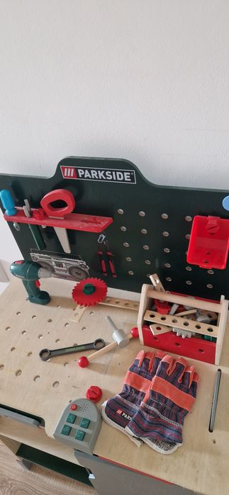 Banc de lucru de jucarie Parkside