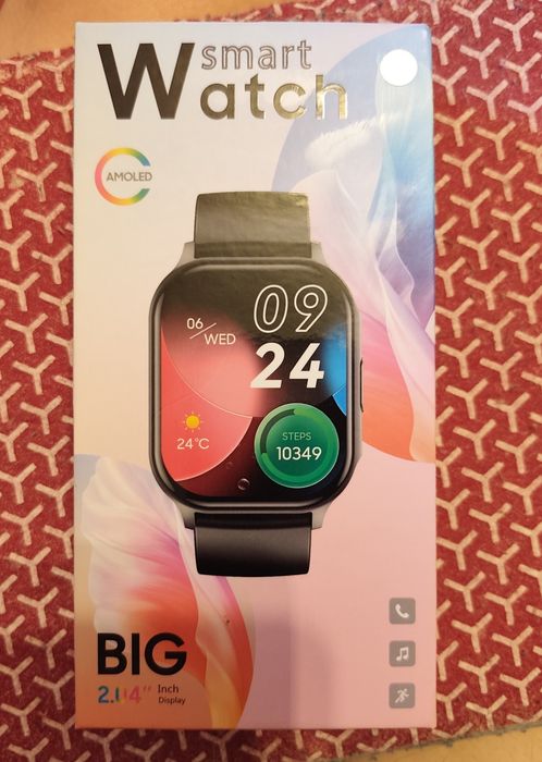 SmartWatch Sinerr Amoled  2.04"inchi Nou Super ecran
