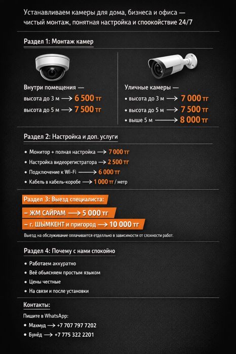 Установка-продажа / Видеонаблюдение / Видеокамеры