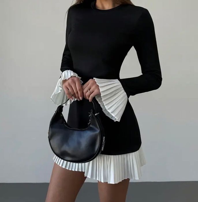 Дамска черна рокля