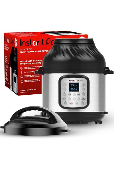 instant pot duo crisp  +air fryer
