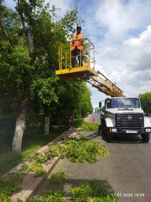 Услуги  автовышки АП-17