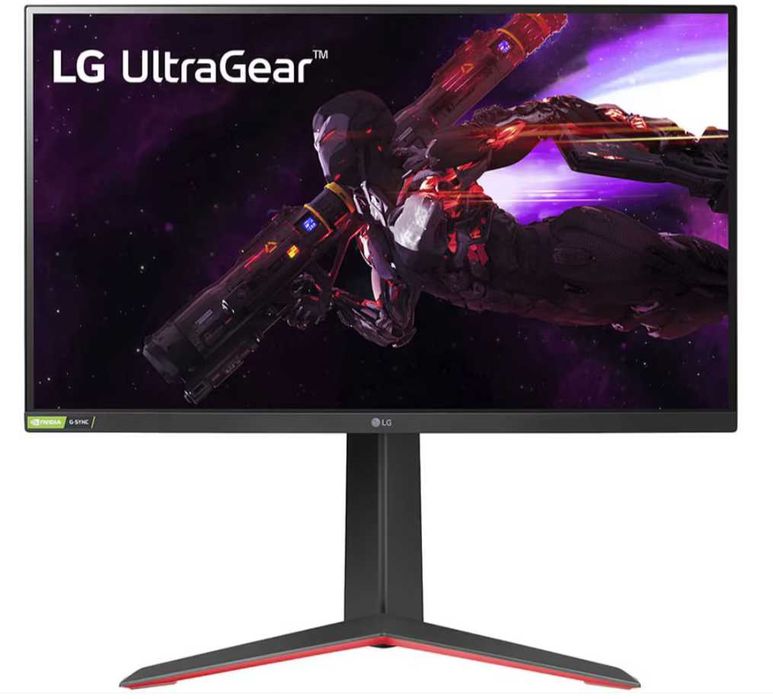 monitor LG 27" 27GP850-B, 2560x1440, NANO-IPS, G-SYNC, 180 Hz VRR HDR