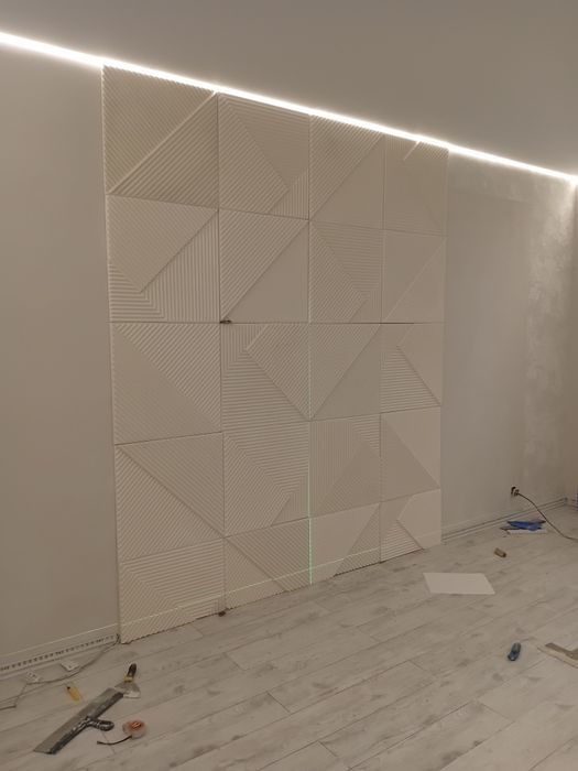 Обой кафел тв зона т.б