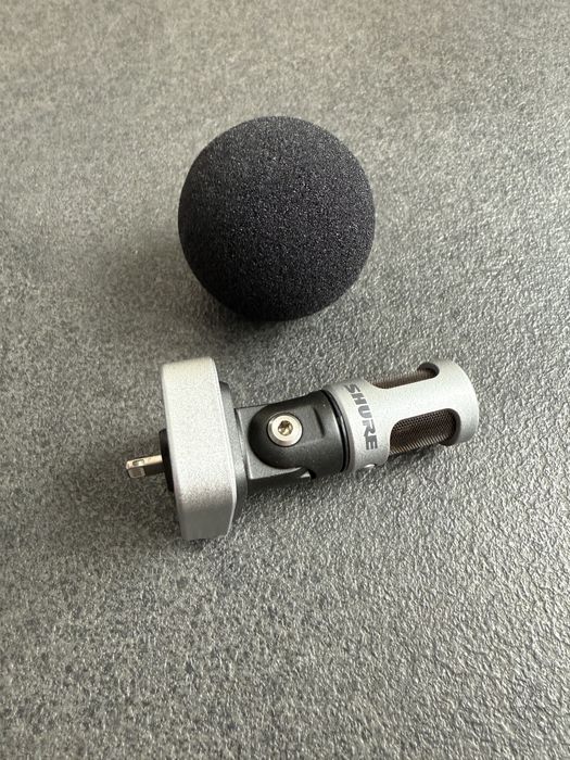 Microfon Shure MV88 Digital Stereo Bidirectional iOS Lightning Telefon