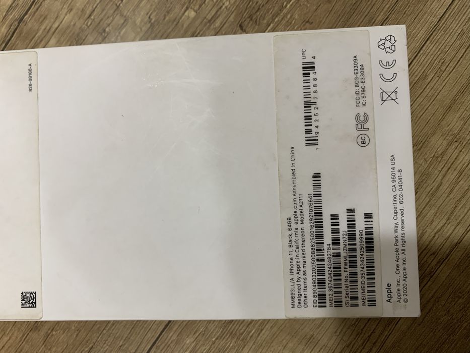 iphone 11  LLA.