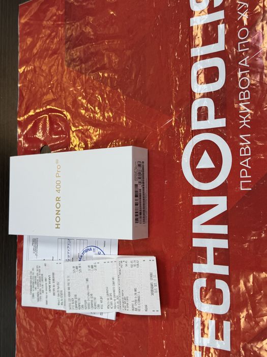 ЧИСТО  НОВ 512GB Honor 400 Pro Technopolis  Гаранция 2028 Midnight Black
