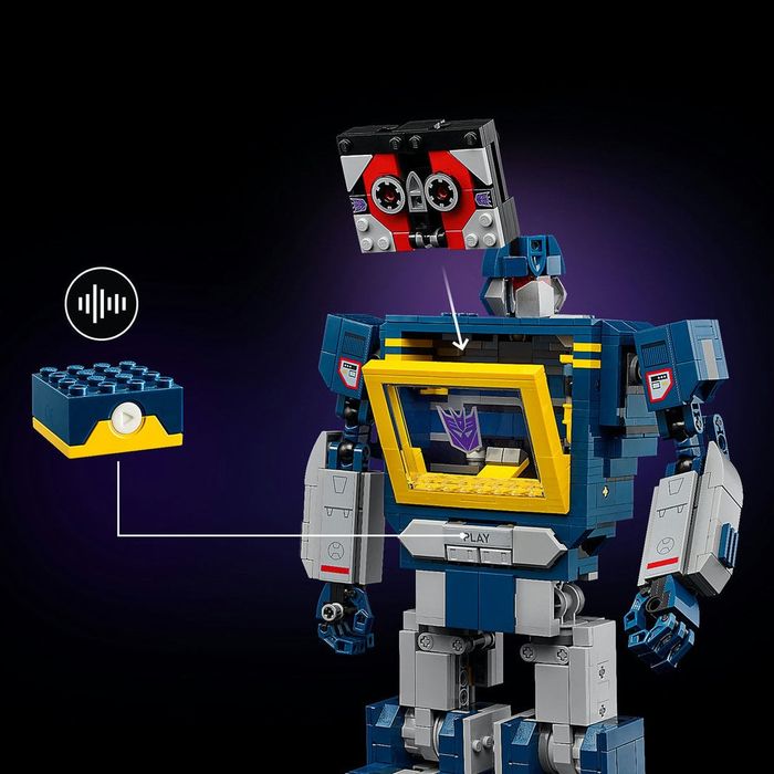 Lego 10358  Transformers Soundwave lego icons