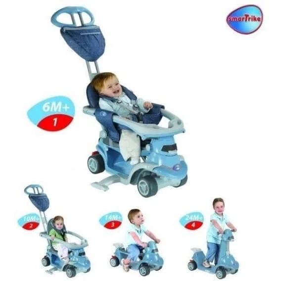 Детская каталка 3в1