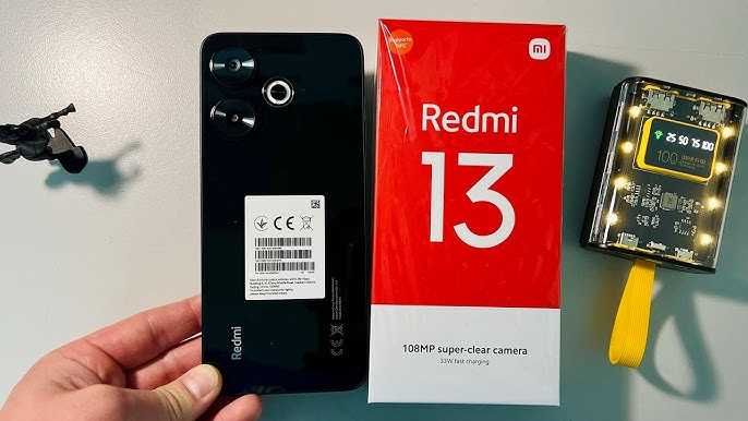 Redmi 13 камера 108мегапикселей
