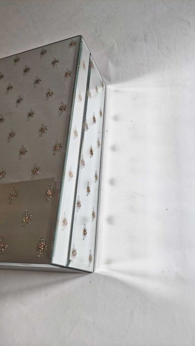 Луксозна голяма огледална кутия за бижута