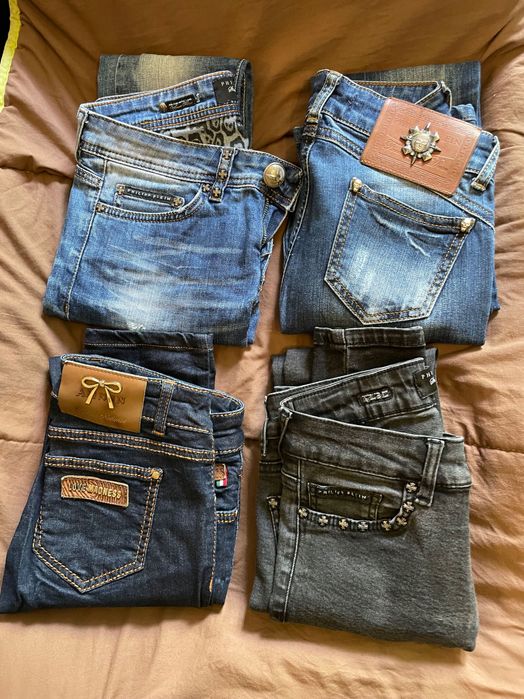 дънки philipp plein,dsquared,guess