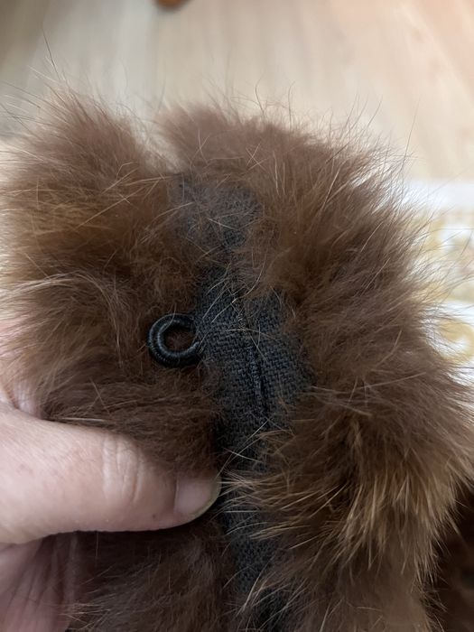 Песцовые манжеты на пальто