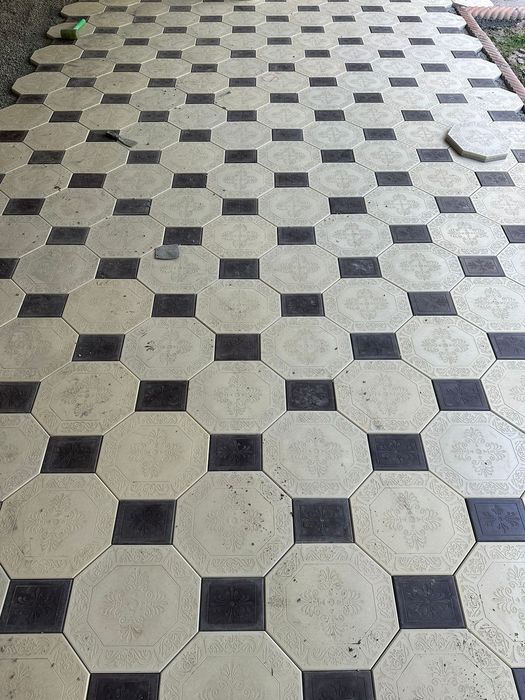 Укладка брусчатка