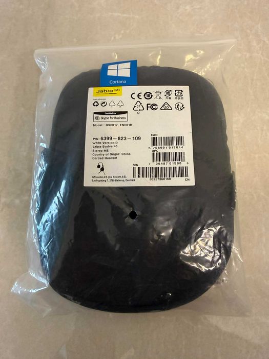 Casti office Jabra Evolve V40 (perfecte pentru conferinte)