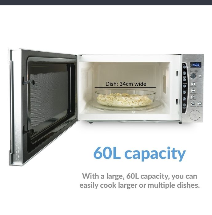 Микровълнова electriQ 1250W 60 литеа