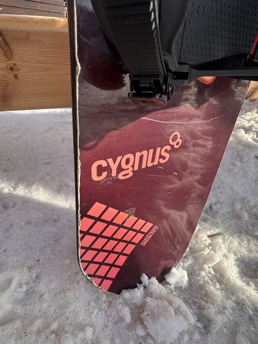 Placa snowboard Cygnus Mandy 155cm true twin, fara legaturi
