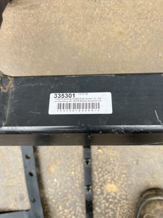 Sistem remorcare T25/cui/gambet Toyota Avensis Turer/Break