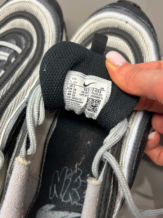 Спортни обувки Nike Air Max 97 за момиче, номер 37.5-38