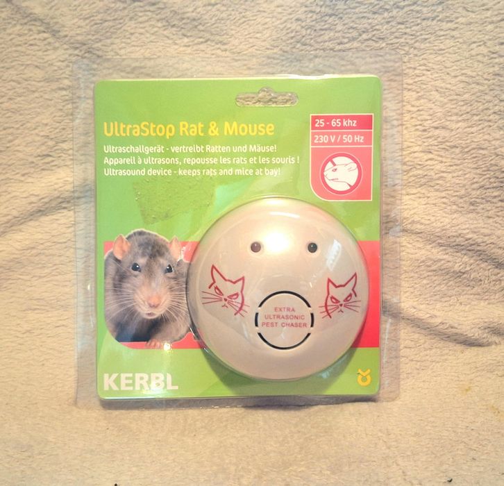 Dispozitiv Ultrasunete Repelent pentru Rozatoare Kerbl