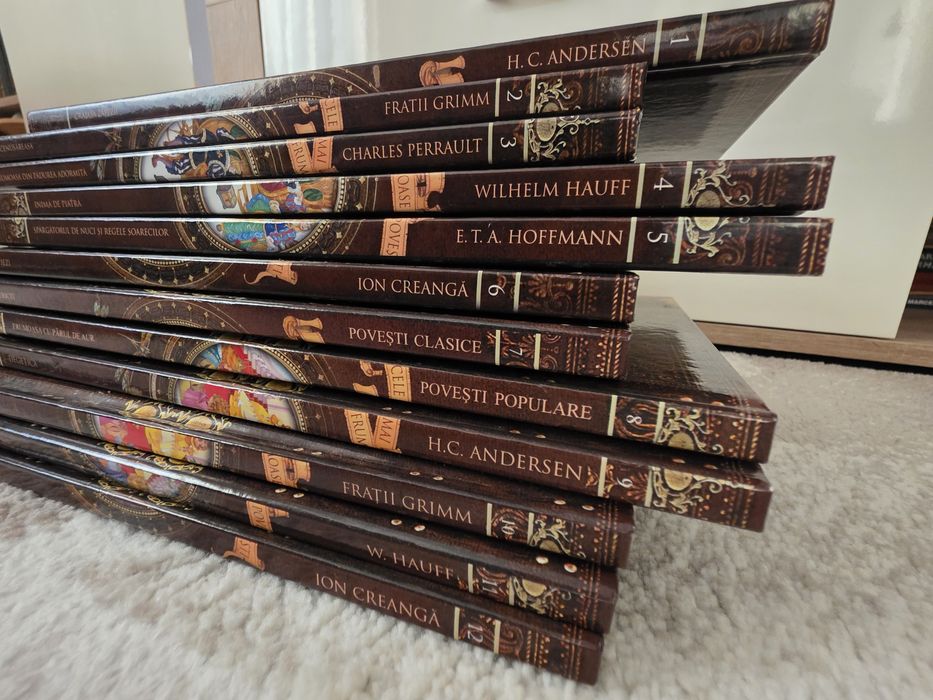 Colectie carti Jurnalul National  Cele mai frumoase povesti. 12 buc..