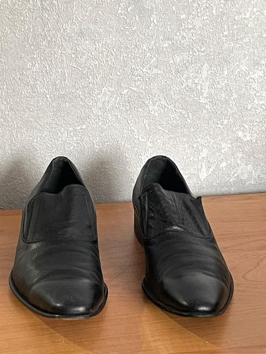 Кожаные туфли 41 размер
