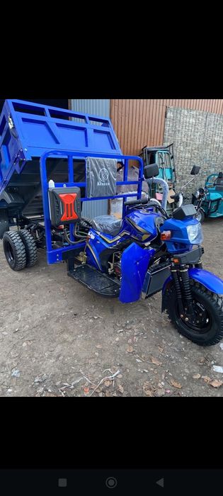 Самосвал Трицикл муравейник мото грузовой новая трёхколесный мопед мот