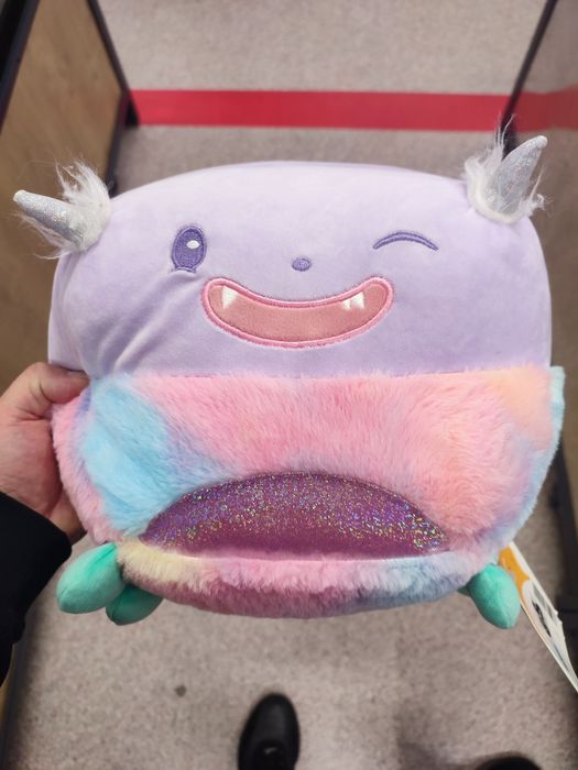 Squishi pluș unicorn monster nou 30 cm