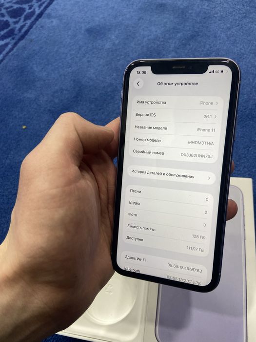 iPhone 11 128GB в ремотне небыл