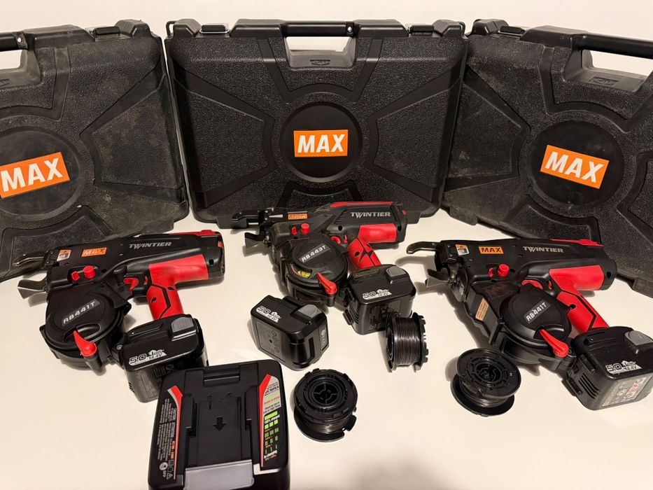 Masina de legat fier beton Max rb 441t 443t 611t 401t