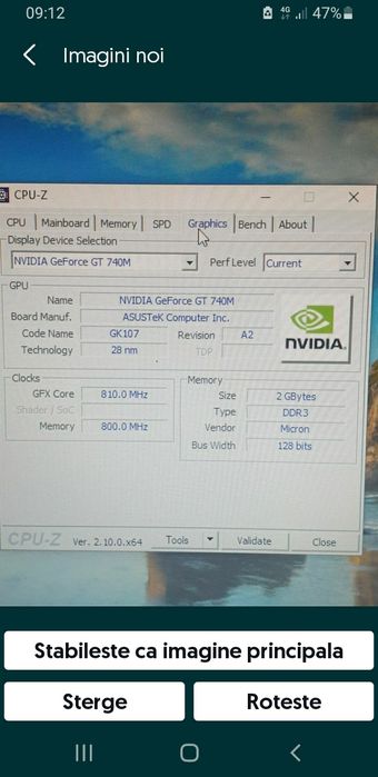 i 7  Asus cu GT 740 m pt. jocuri