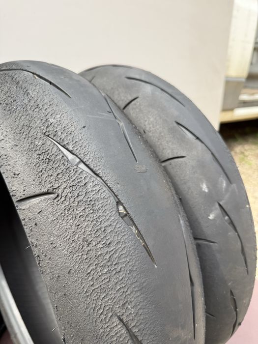 180/55/17 и 120/70/17 bridgestone Racing street r11