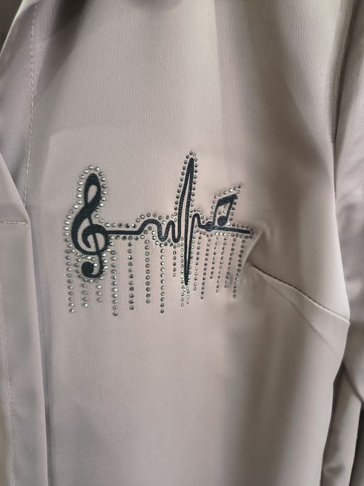 Офисная блуза длинный рукав