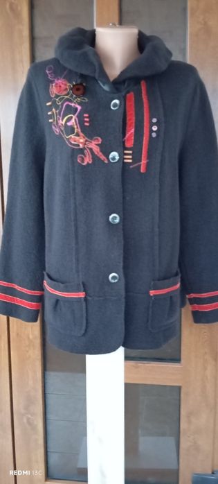 Sacou dama elegant clasic maro mărimea 48 de la Lewinger