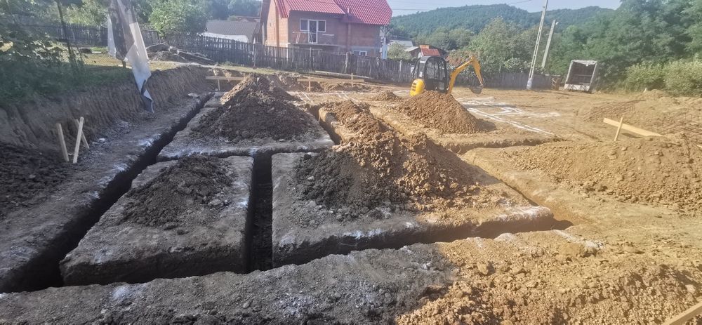 Miniexcavator de închiriat
