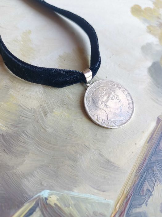 Choker moneda argint