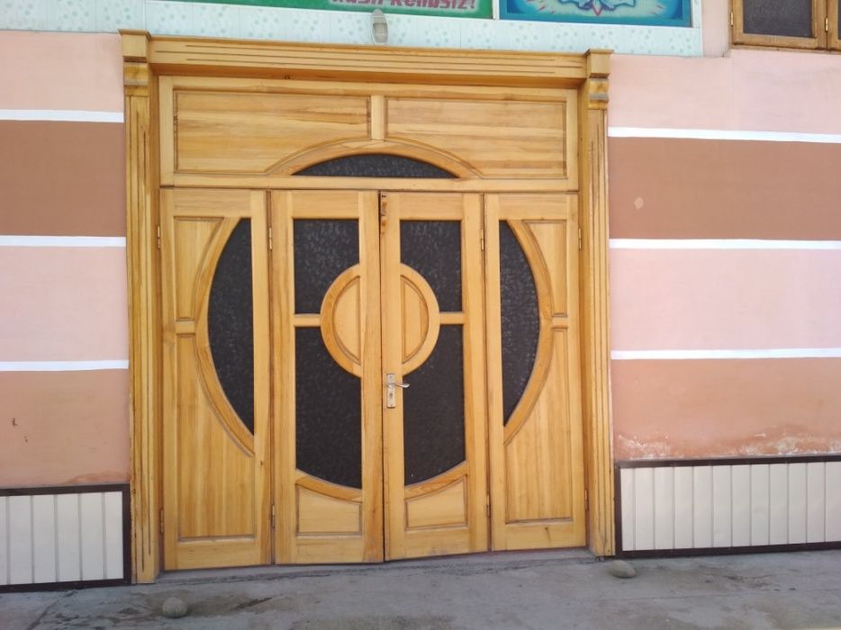 Yog'ochdan yasalgan eshik va romlar, GARANTIYA, tayyor va buyurtma aso