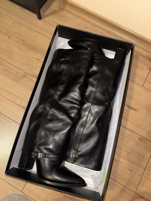 NINE WEST високи зимни ботуши (черни)