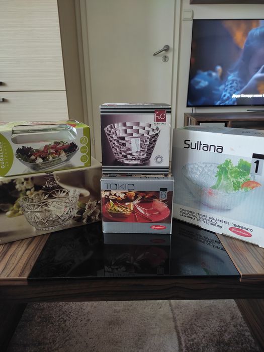 Купи,малки и голями, има и  кристални