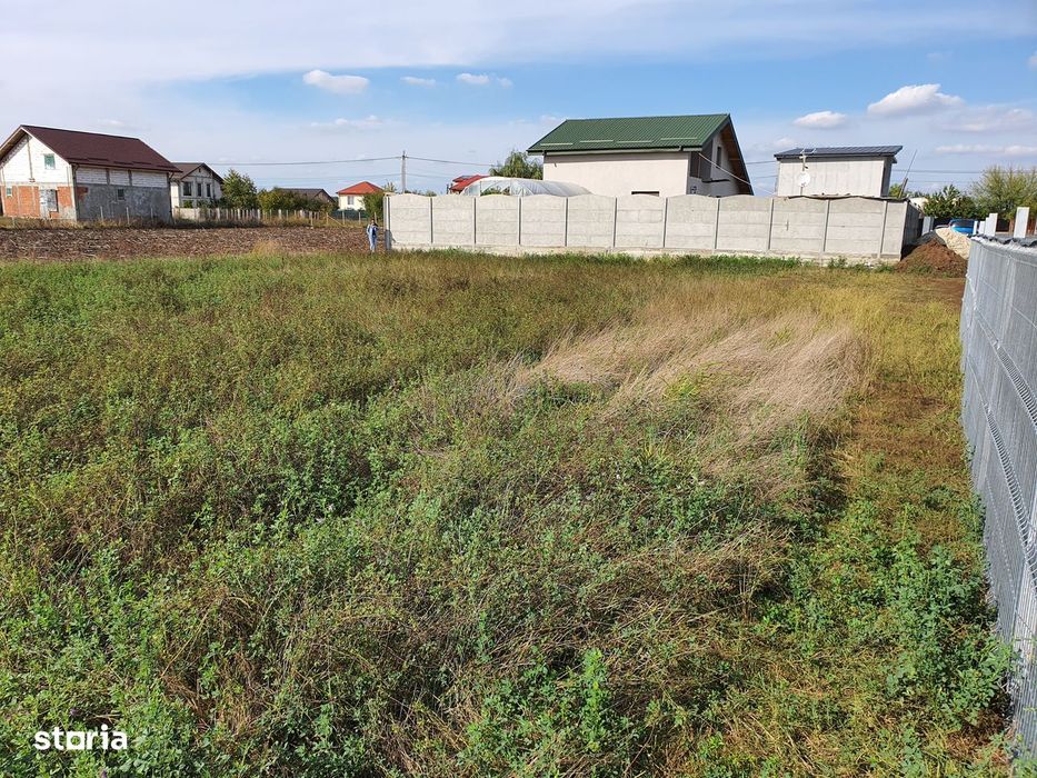 Teren de vânzare în Ciorogârla  Str. Miron Cristea toate utilitatile