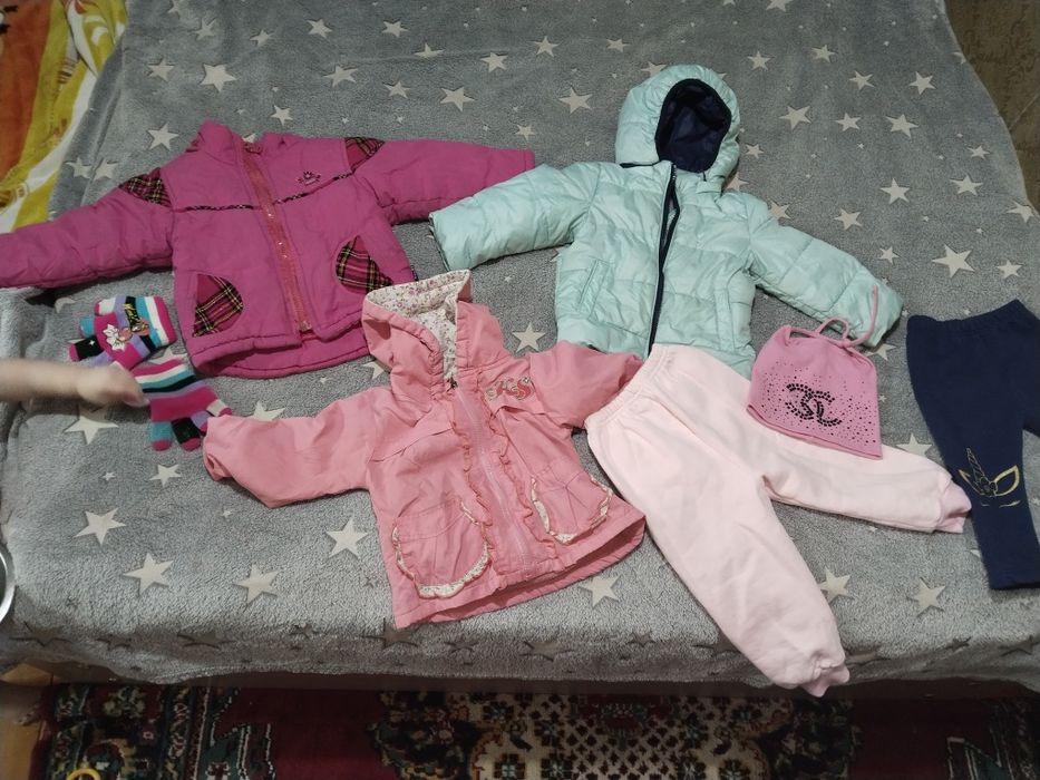 Верхняя одежда для девочки от 0 до 3 лет