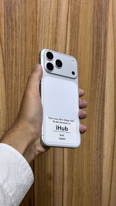 Iphone 17 Pro Max Silver 256 Gb 94 sikl