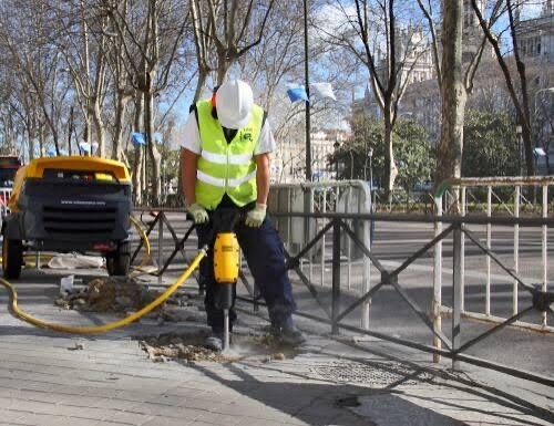 Аренда Инструментов аренда воздушный отбойник дизельный компрессор