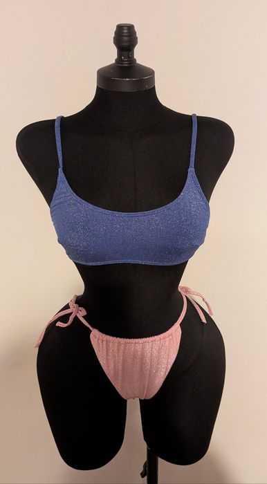 Costum de baie două piese, model contrastant ,by H&M
