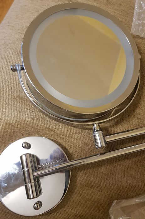 Огледало за стена с LED 7"